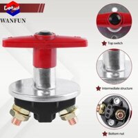 Công tắc ngắt kết nối pin ô tô RADIANTEDGE, Công tắc điện hạng nặng cắt pin 12V-60V, Thiết bị đầu cuối pin cắt nhanh chống rò rỉ Bộ cách ly pin chìa khóa cố định