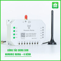 Công tắc Noma 4CH, Điều khiển từ xa qua điện thoại dùng Sim