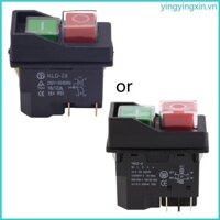 Công tắc nút nhấn điện từ YIN 4 chân Công tắc nút nhấn chống nước Khởi động từ tính Công cụ nguồn Công cụ an toàn