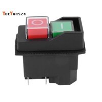 Công tắc nút nhấn điện từ chống nước 5 chân KJD17 220-240V Cuộn dây Công cụ nguồn từ tính Công tắc an toàn