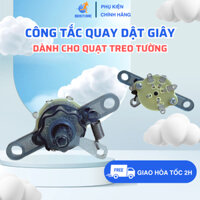 Công Tắc Quay Giật Giây Dành Cho Quạt Treo Tường Màu Đen Chân Dài 6 Cm, Công Tắc Giật Dây Quạt Treo Tường Hàng Chuẩn