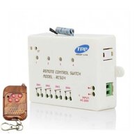 Công Tắc RF 4 Kênh RC5G4 - Điều Khiển Thiết Bị Điện Từ Xa - Phạm Vi 50m - TPE Việt Nam