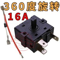 Công tắc sưởi nhỏ, phụ kiện công tắc mặt trời, quạt sưởi điện, công tắc quạt sưởi, xoay vô hạn 3 feet, 360 độ