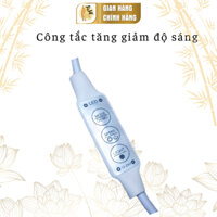 Công tắc tăng giảm độ sáng tích hợp cho đèn hào quang phật in tranh trúc chỉ DECORNOW