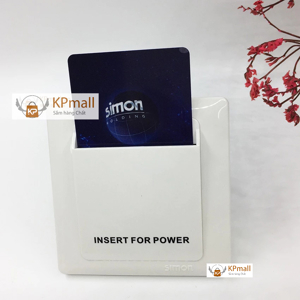 Công tắc thẻ điện trở Simon 55503