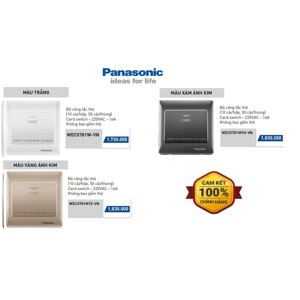 Công tắc thẻ dòng Minerva WEC5781W‑VN