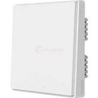 Công tắc thông minh Aqara Smart Wall Switch D1 Zigbee không dây nguội 1 nút AK043CNW01 QBKG21LM