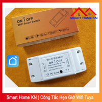 Cong tac thong minh wifi điều khiển từ xa hẹn giờ bằng điện thoại - Smart Home KN