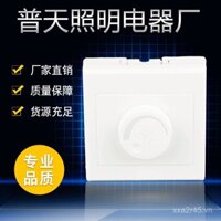 Công tắc tốc độ gắn trên bề mặt, bộ điều khiển tốc độ quạt, loại 86 M6, núm quạt trần, công tắc tốc độ vô cấp