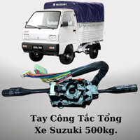 Công Tắc Tổng Hợp, Cụm Tay Công Tắc Xi Nhan, Đèn Xe, Gạt Mưa Vô Lăng Xe Suzuki 500kg (5 Tạ), Suki Van 7 Chỗ, Thaco 750kg