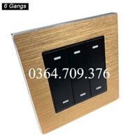 Công tắc tường tự thiết lập lại 34h 6 gang Bộ điều khiển modul tự động hóa nhà thông minh EU 86*86 US 7em smart home