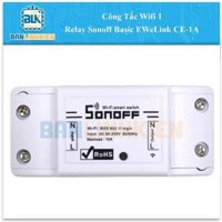 Công Tắc Wifi 1 Relay Sonoff Basic EWeLink CE-1A                                               Yêu thích