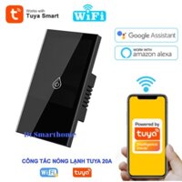 Công tắc Wifi bình nóng lạnh Tuya công suất cao 4400w