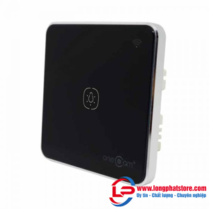 Công Tắc Wifi Cảm Ứng 1 Nút Vuông Onecam LS-201