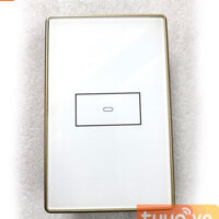 Công Tắc Wifi Công Suất Lớn 20A Viền Kim Loại Hình Chữ Nhật Tuya FW2-US