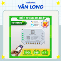 Công Tắc Wifi Hunonic Lahu Điều Khiển Từ Xa Qua Điện Thoại, Công Tắc Thông Minh Hẹn Giờ Tự Động