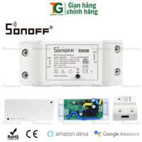 Công Tắc Wifi Sonoff Basic R2 Thông Minh Điều Khiển Từ Xa, Giọng Nói Và Hẹn Giờ Trên Điện Thoại