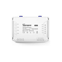 Công tắc Wifi và RF điều khiển 4 thiết bị Sonoff HT-4CH
