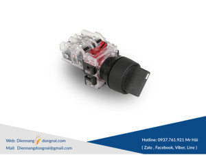 Công tắc xoay 2 vị trí viền nhựa MRS-T2R1