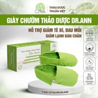 [Công Thức Độc Quyền] Giày Chườm Chân Thảo Dược Dr.Ann,Giày Chườm Chân Giảm Nhức Mỏi,Giày Chườm Chân