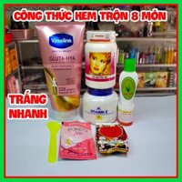 Công thức dưỡng body 8 món Vaseline 10X có kem kích tóc xù Vitamine E trắng nhanh sau 7 ngày sử dụng