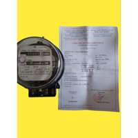 Công tơ điện 1 pha 2 dây 10 (40)A , GELEX EMIC Hàng chính hãng ( CÓ KIỂM ĐỊNH )