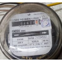 Công tơ điện 1 pha 2 dây ( có giấy kiểm định)