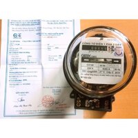 Công tơ điện 1 pha 2 dây (có kèm giấy kiểm định)