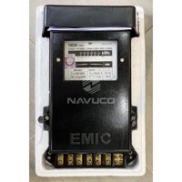 CÔNG TƠ ĐIỆN 3 PHA EMIC 10(40)A, 20(40)A, 30(60)A, 50(100A). Loại bắt trực tiếp, có kèm giấy kiểm định