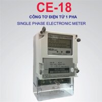 Công tơ điện tử 1 pha 1 giá Kiểu CE-18