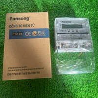 CÔNG TƠ ĐIỆN TỬ 1 PHA 2 DÂY PANSONG 5 (40A) - PS178 (CÓ KIỂM ĐỊNH) Đồng hồ điện