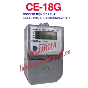 Công tơ điện tử 1 Pha EMIC CE-18G 10/80A