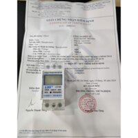 Công tơ điện tử 1 pha MINI LSE 5(60)A LS146 - Có giấy Kiểm Định Trung Tâm