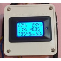 Công tơ điện tử 100A đồng hồ điện tử 6 thông số đồng hồ đo điện 100A thiết bị đo công suất - 100A công tơ điện