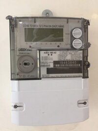 Công tơ điện tử 3 pha 3 giá 5(100)A gián tiếp EMIC CTD ME-42