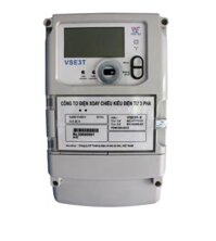 Công tơ điện tử 3 pha Vinasino VSE3T-5 nhiều biểu giá gián tiếp loại 5(6)A