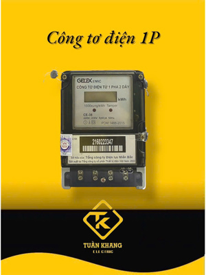 Công tơ điện tử EMIC 1 pha CE-38