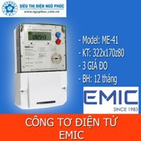 Công tơ điện tử EMIC 3 pha đa chức năng ME-41