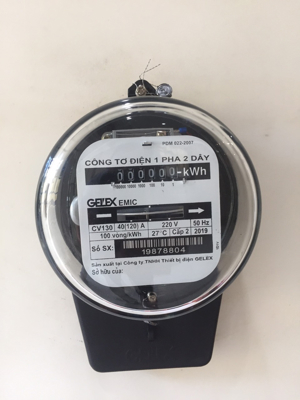 Công tơ Emic 1 Pha CV140 (40/120A)