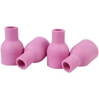 Công trường xây dựng tay cầm đất hàn lỗ nhỏ QQ300A súng hàn hồ quang argon phụ kiện đầu sứ đầu sứ QS300A vòi phun bảo vệ máy hàn mig cũ Phụ kiện máy hàn