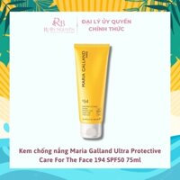 [CÔNG TY] Kem chống nắng Maria Galland 194 Ultra Protective Care for the Face SPF50 75ml