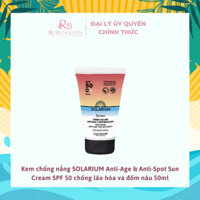 [CÔNG TY] Kem chống nắng SOLARIUM Anti-Age & Anti-Spot Sun Cream SPF 50 chống lão hóa và đốm nâu 50ml