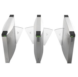 Cổng xoay bật dọc nhận diện thẻ và vân tay HIKVISION DS-K3Y501-L2/MF-Dp60(O-STD)