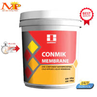 Conmik Membrane - Chất chống thấm gốc bitum dạng lỏng shell đen nhựa đường, nhập khẩu Malaysia
