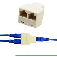 CONNECTOR RJ45 TO RJ45 (Đầu nối 1 ra 2 cáp mạng RJ45)
