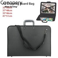 Conopery 1 Chiếc A3 Vẽ Bảng Túi, Tay Cầm Trên Có Dây Đeo Vai Túi Thư Mục A3, Chịu Thời Tiết Dung Tích Lớn Dây Kéo Đóng Cửa Nghệ Thuật Danh Mục Đầu Tư