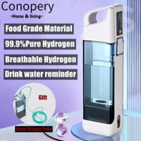 Conopery Cốc nước máy tạo hydro, Máy tạo nước kiềm hydro Máy tạo bình điện phân Bộ lọc ion hóa, Máy tạo ion nước PH cân bằng 300ml Nước giàu hydro