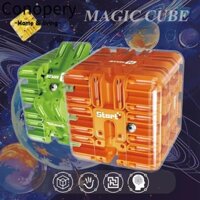 Conopery Mê Cung Magic Cube, Khối Xếp Hình Trong Suốt Sáu Mặt Đồ Chơi Mê Cung, Khối Lập Phương Tốc Độ Nóng Bóng Cán Giảm Căng Thẳng Đồ Chơi Đảng