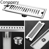 Conopery Nắp Đậy Cống Thoát Nước Sàn Nhà Tắm Chống Mùi Hôi Bằng Thép Không Gỉ 20-50cm