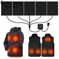 Conopery Tấm sưởi USB 4 kiểu với 3 bánh răng Tấm sưởi quần áo có thể điều chỉnh nhiệt độ